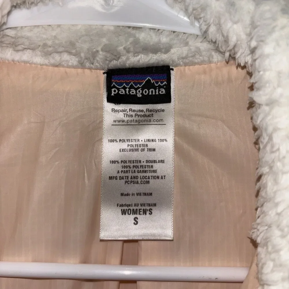 Womens Size S Patagonia Los Gatos Fluffy Jacket
